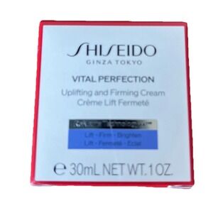 Shiseido Vital Perfection Uplifting and Firm Day Cream 1 Oz 30ml NEW IN BOX